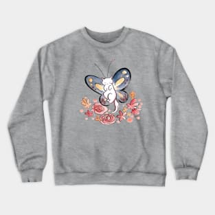 Cat butterfly Crewneck Sweatshirt